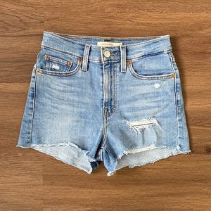 Levi’s High Rise Shorts